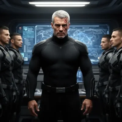 General Dan and His Officers - Bild