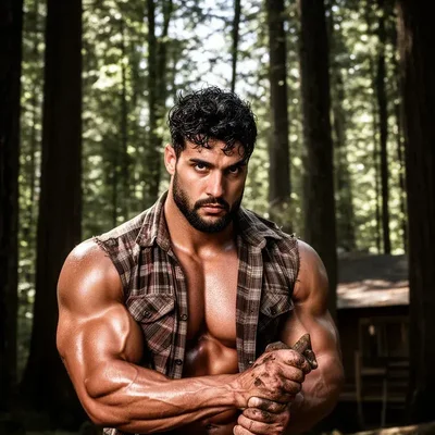 Kacem the Lumberjack - Bild