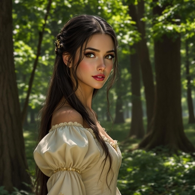 The Grateful Princess in the Forest - Bild