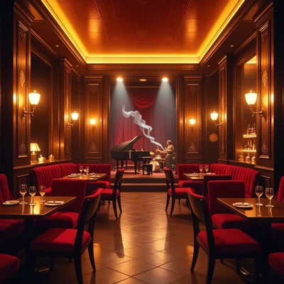 Jazz-Café im Samtlicht - Bild