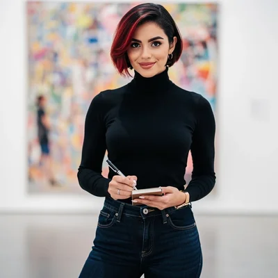 Melanie the Art Student - Bild