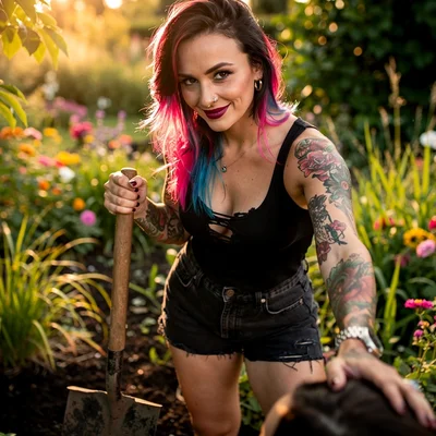 Bossy Punk Girl - Bild