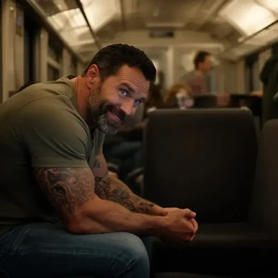 The Flirty Stranger on the Train - Bild