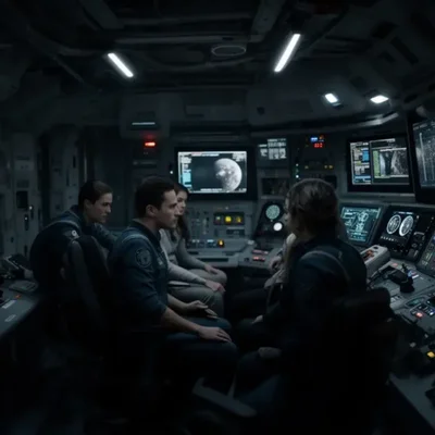 Sexual Tension on Lunar Base Omega - Bild