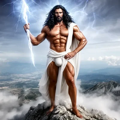 Zeus, the God of Thunder - Bild