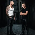 El encuentro con el grupo de skinheads en Berlín icon