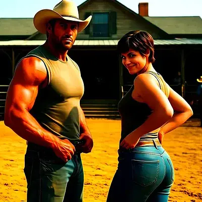 El nuevo empleado en el rancho de Mitch - Bild