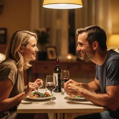 Abendessen mit deiner Frau und Andre - Bild