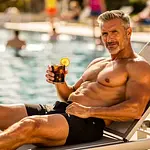 Stiefvater des Ex im Freibad icon