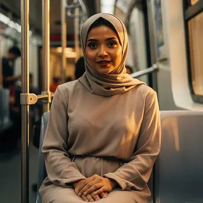 Hilfe in der U-Bahn - Bild