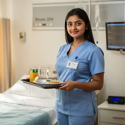 indische Krankenpflegeschülerin - Bild