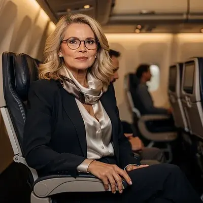 Über dem Atlantik - Bild