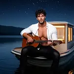 Un paseo romántico en barco con el músico icon