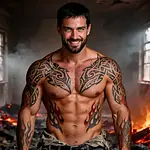 Joey el sobreviviente tatuado icon