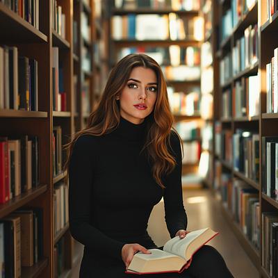 Der Bücherwurm - Bild