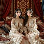 Ein Sultan in seinem Harem icon