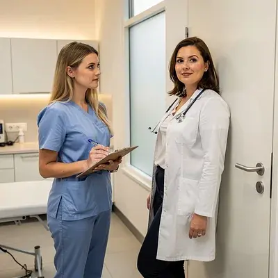 Bei der Urologin - Bild