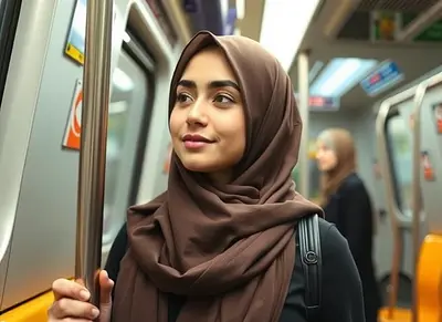 Hilfe in der U-Bahn - Bild