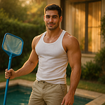 Eine besondere Poolreinigung  icon